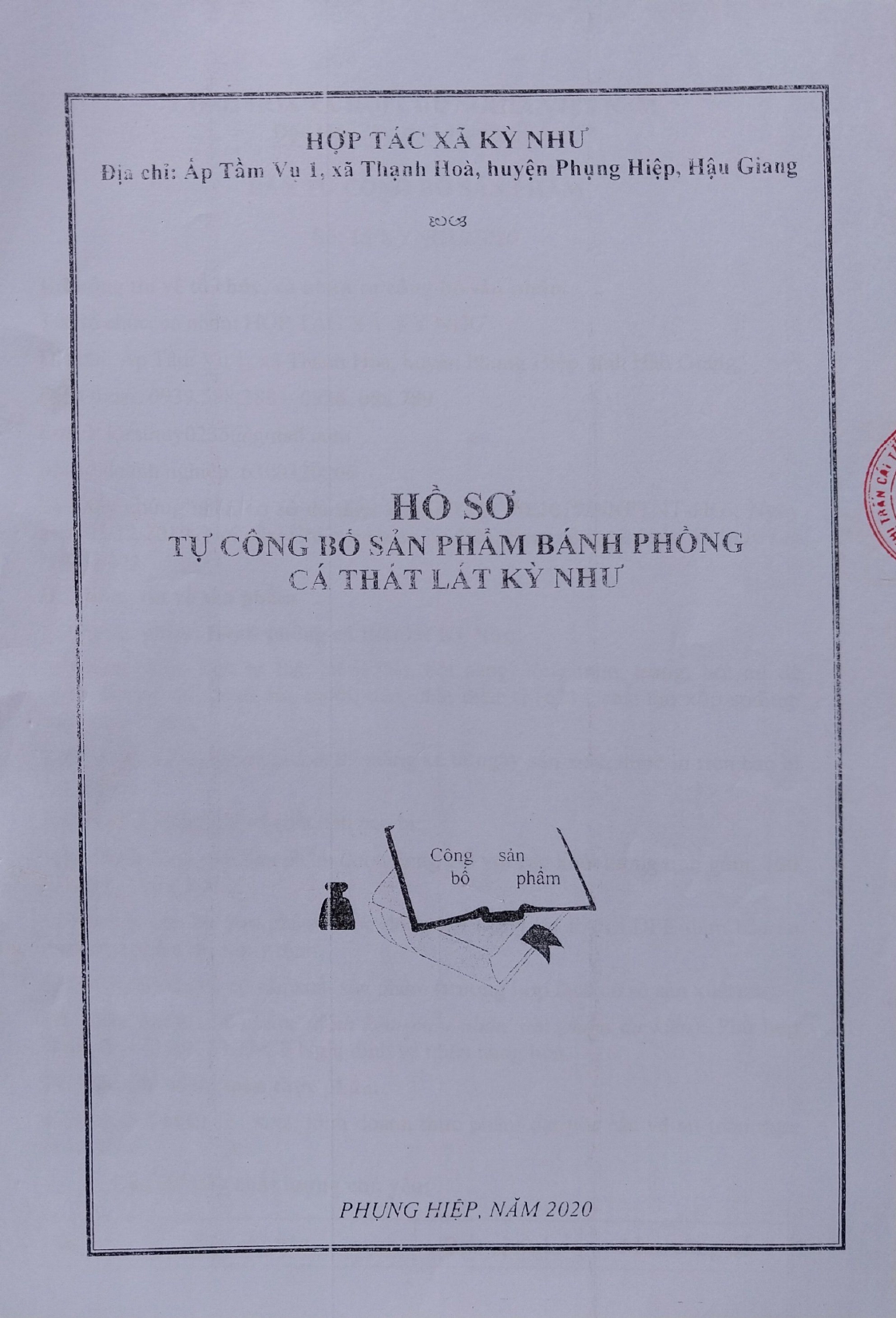 Hồ Sơ Tự Công Bố Sản Phẩm Bánh Phồng Cá Thát Lát Kỳ Như